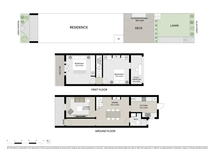 Floorplan of Homely house listing, 9 Prosper Street, Rozelle NSW 2039