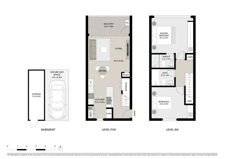 Floorplan of Homely apartment listing, 510/34 Oxley Street, St Leonards NSW 2065