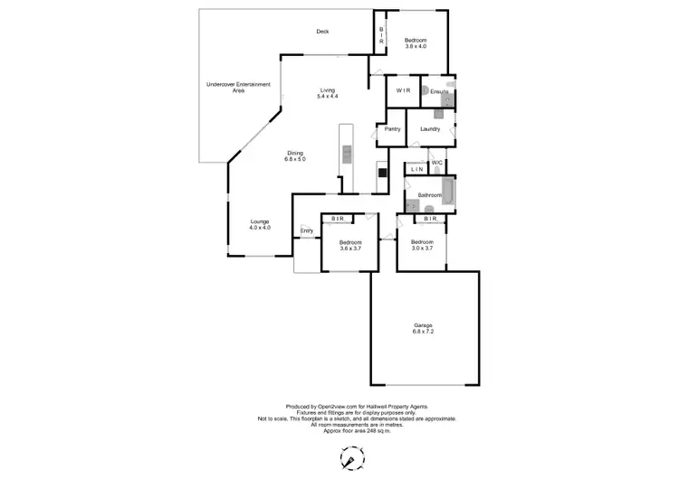 Floorplan of Homely house listing, 32 Bluewater Crescent, Shearwater TAS 7307