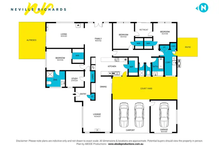 Floorplan of Homely house listing, 92 Fenwick Street, Portarlington VIC 3223