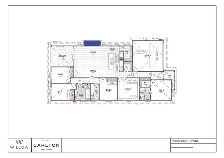 Floorplan of Homely house listing, 50 Bold Street, Renwick NSW 2575