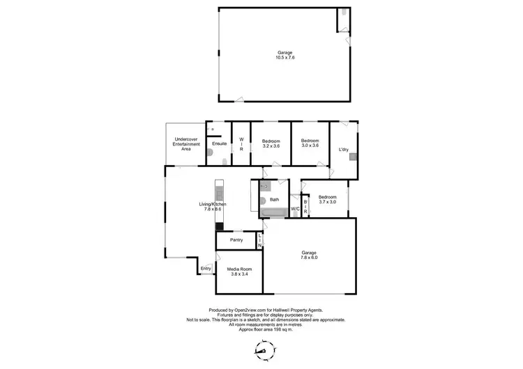 Floorplan of Homely house listing, 83 Hamilton Street, Latrobe TAS 7307