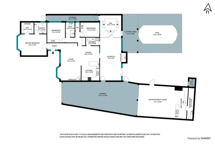 Floorplan of Homely house listing, 56 Halter Crescent, Epping VIC 3076