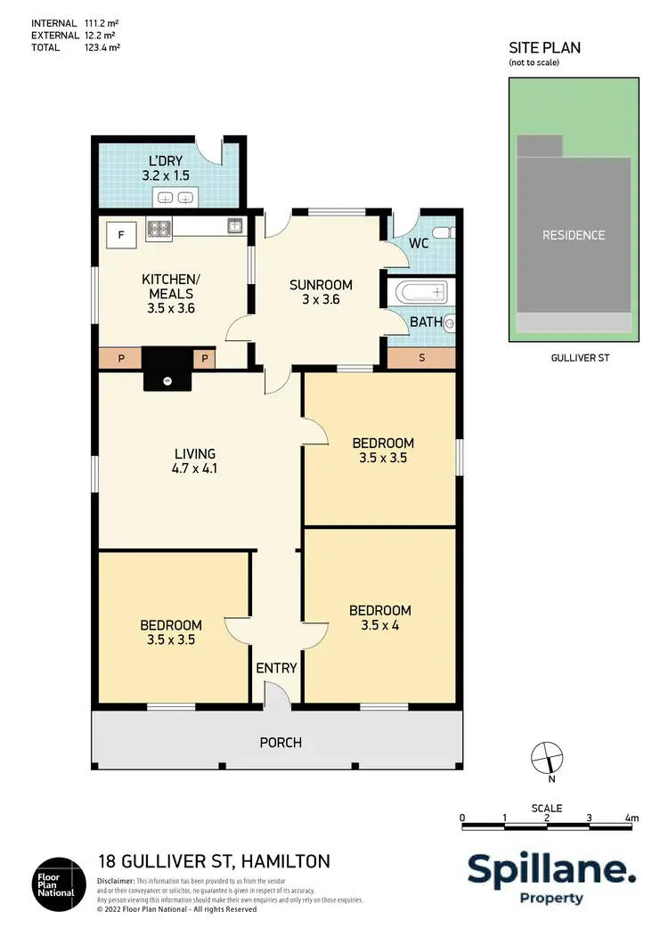 Floorplan of Homely house listing, 18 Gulliver Street, Hamilton NSW 2303