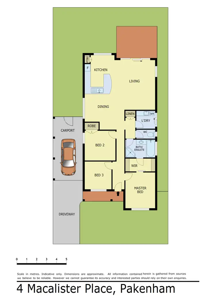 Floorplan of Homely house listing, 4 MacAlister Place, Pakenham VIC 3810