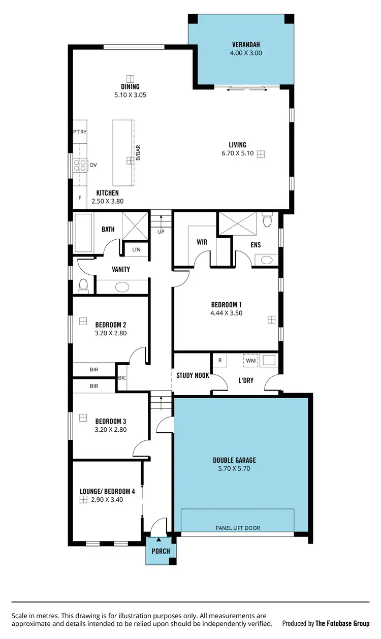 Floorplan of Homely house listing, 15a Justine Street, Flagstaff Hill SA 5159
