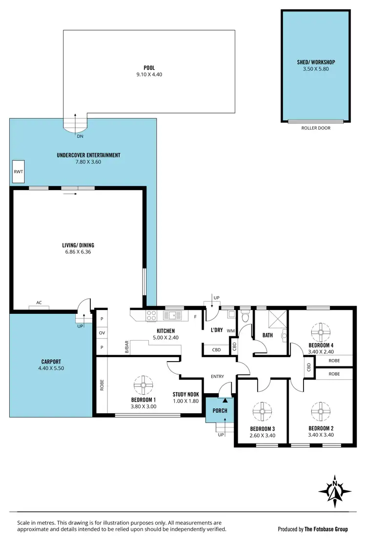 Floorplan of Homely house listing, 45 Selway Terrace, O'sullivan Beach SA 5166