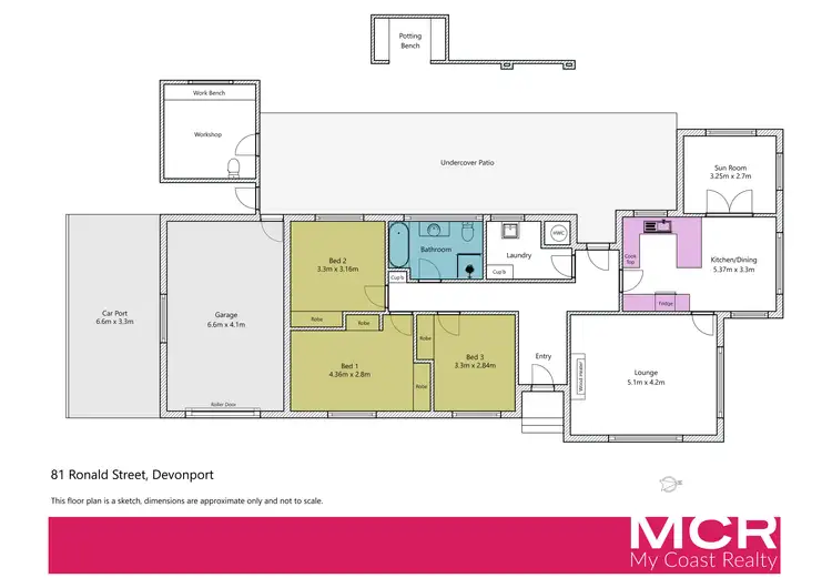 Floorplan of Homely house listing, 81 Ronald Street, Devonport TAS 7310