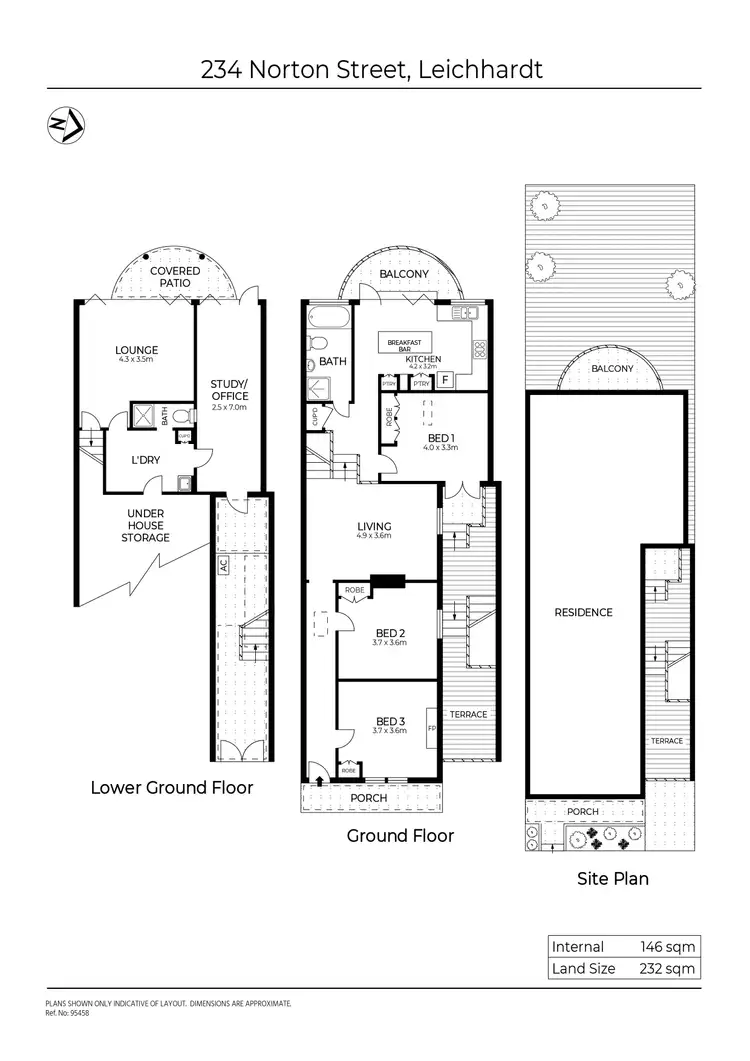 Floorplan of Homely house listing, 234 Norton Street, Leichhardt NSW 2040