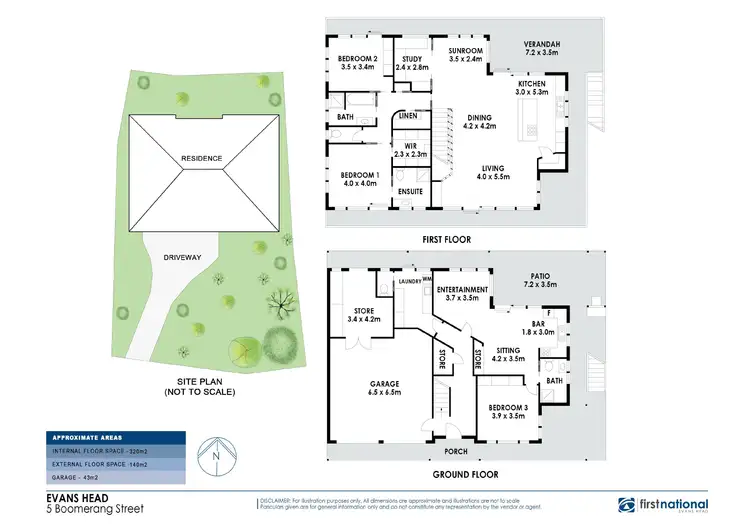 Floorplan of Homely land listing, 5 Boomerang Street, Evans Head NSW 2473