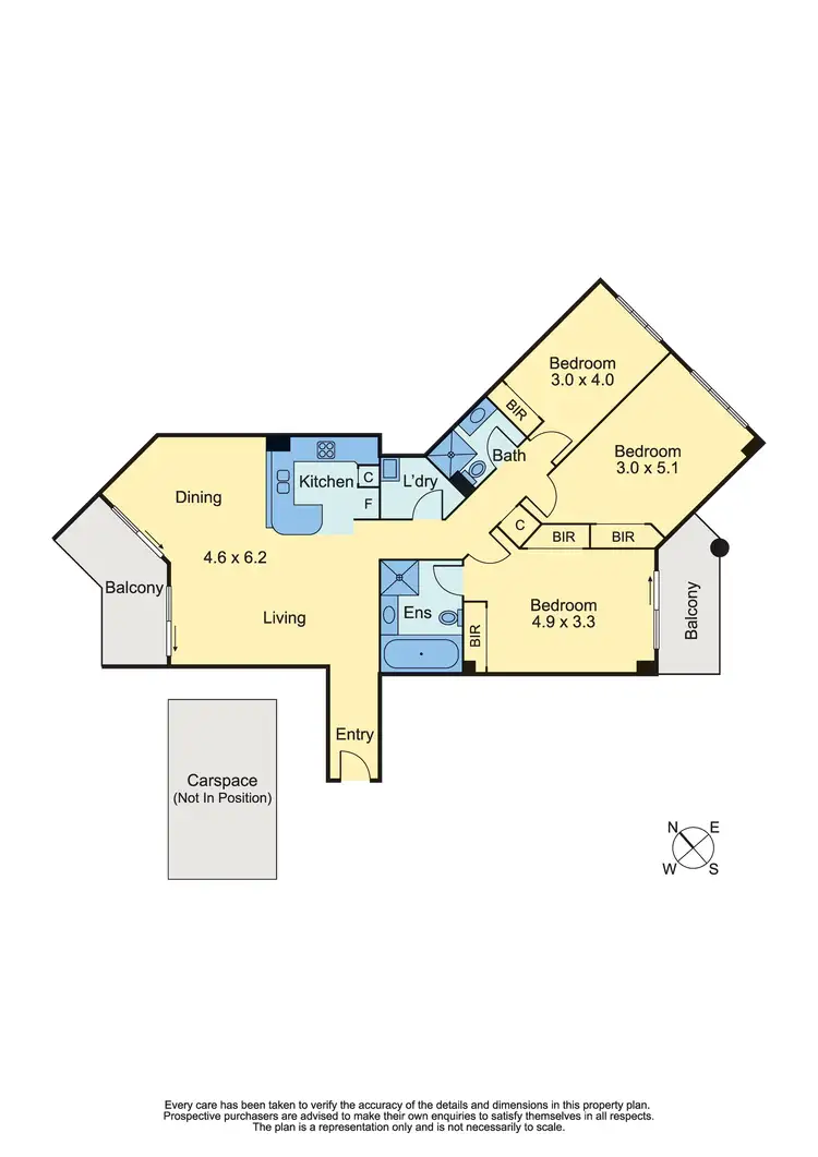Floorplan of Homely unit listing, 216/2 - 26 Wattle Crescent, Pyrmont NSW 2009
