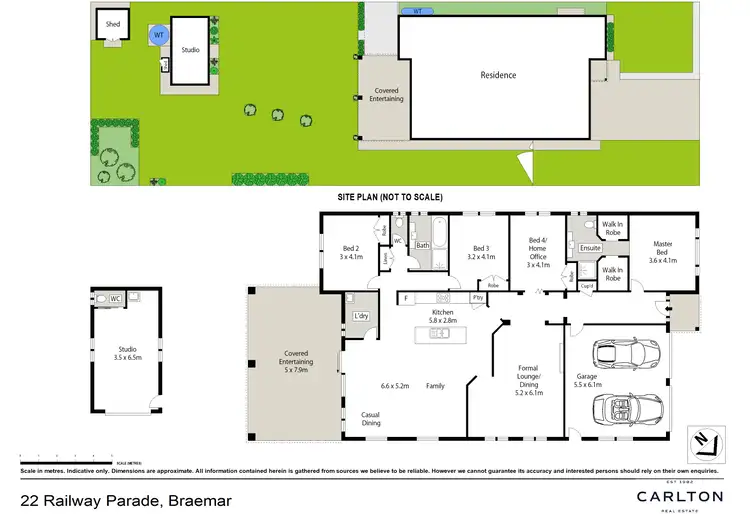 Floorplan of Homely house listing, 22 Railway Parade, Braemar NSW 2575