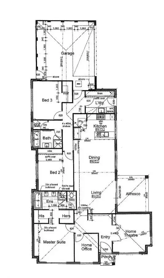 Floorplan of Homely house listing, 95 Dovedale Street, Harrisdale WA 6112