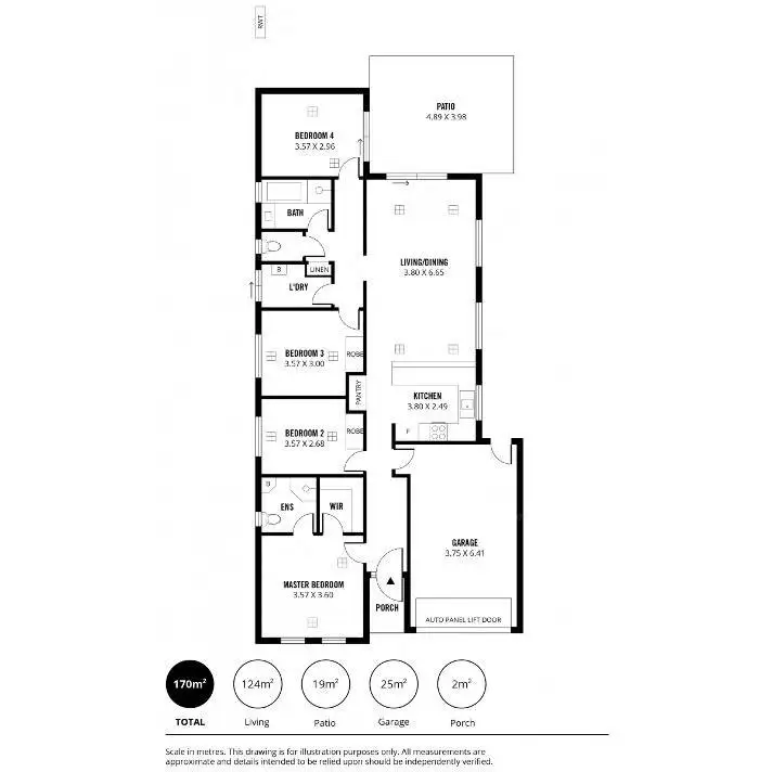 Floorplan of Homely house listing, 13 Almond Circuit, Munno Para West SA 5115
