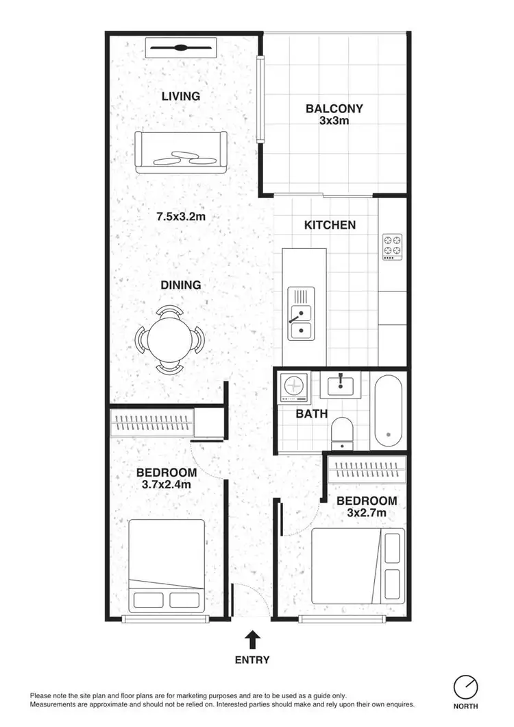 Floorplan of Homely apartment listing, 4/3 Virginia Street, Springvale VIC 3171