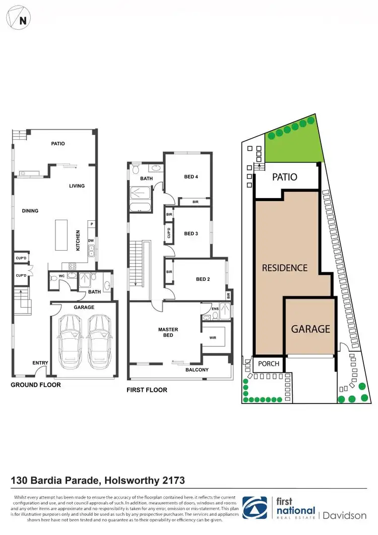 Floorplan of Homely house listing, 130B Bardia Parade, Holsworthy NSW 2173