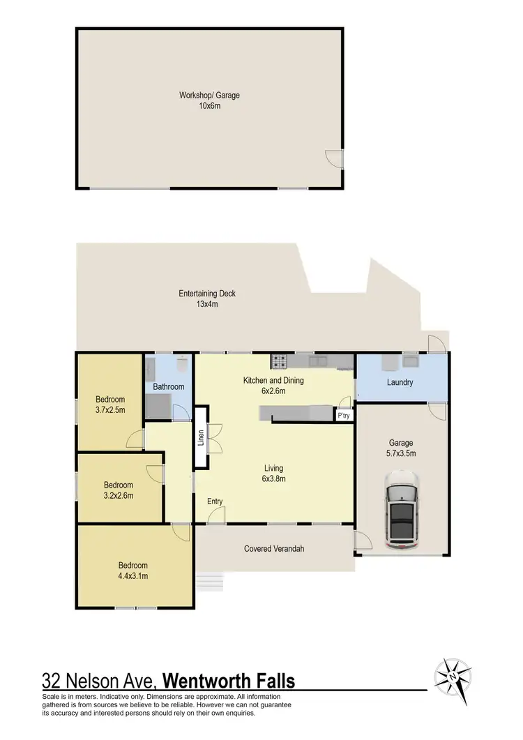 Floorplan of Homely house listing, 32 Nelson Avenue, Wentworth Falls NSW 2782