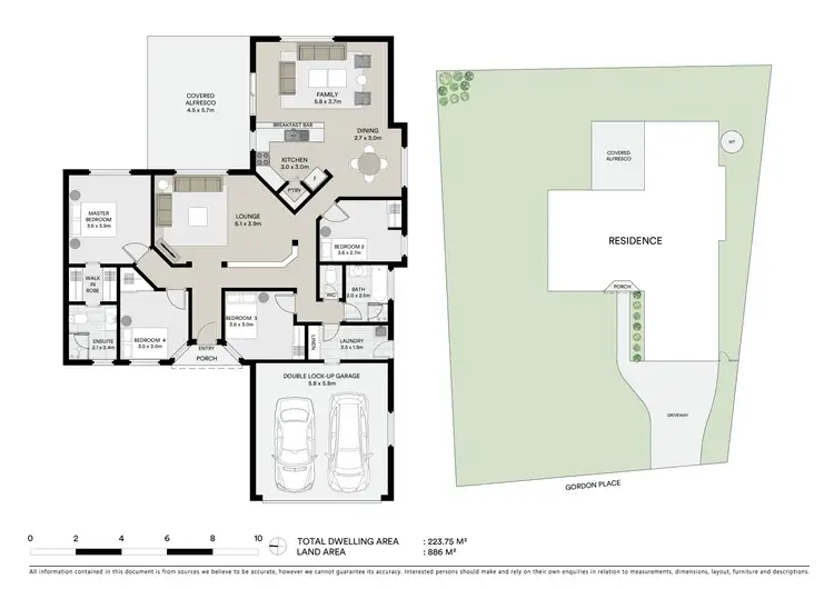 Floorplan of Homely house listing, 4 Gordon Place, Glass House Mountains QLD 4518