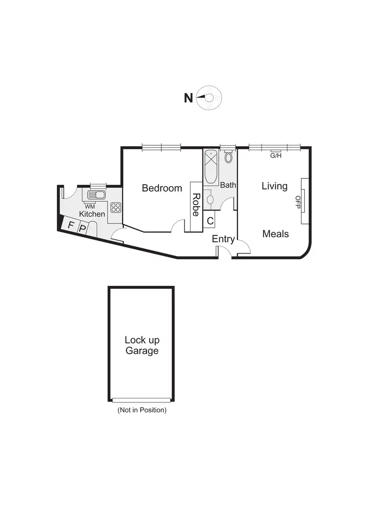 Floorplan of Homely apartment listing, 9/2 Jessamine Avenue, Prahran VIC 3181