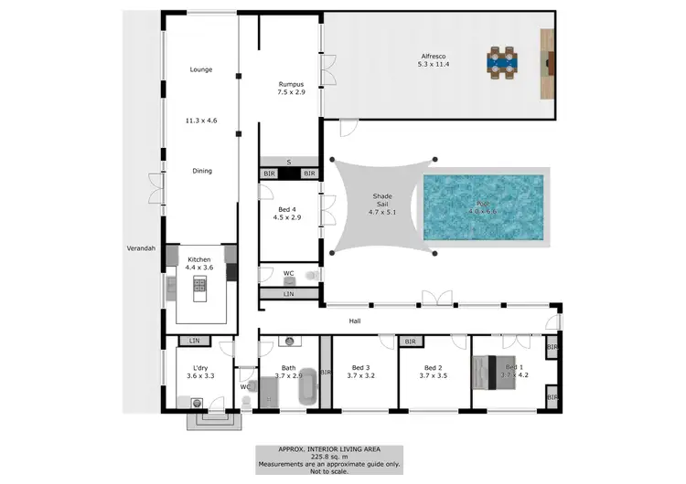 Floorplan of Homely house listing, 35 Enfield Street, Corowa NSW 2646