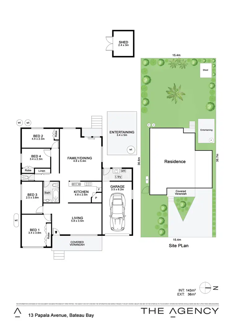 Floorplan of Homely house listing, 13 Papala Avenue, Bateau Bay NSW 2261