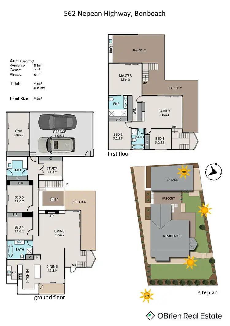 Floorplan of Homely house listing, 562 Nepean Highway, Bonbeach VIC 3196