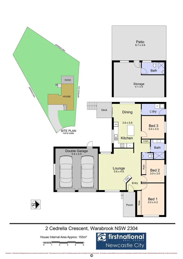 Floorplan of Homely house listing, 2 Cedrella Crescent, Warabrook NSW 2304