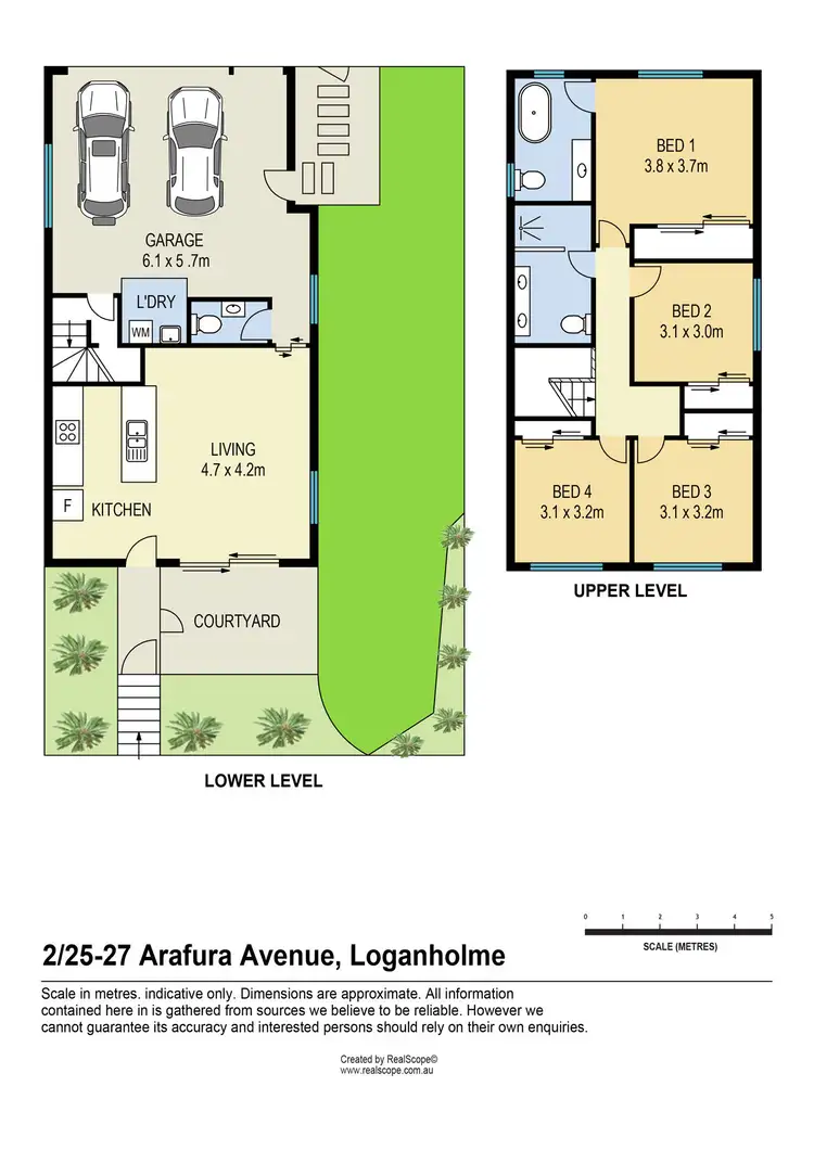 Floorplan of Homely townhouse listing, 2/25-27 Arafura Avenue, Loganholme QLD 4129