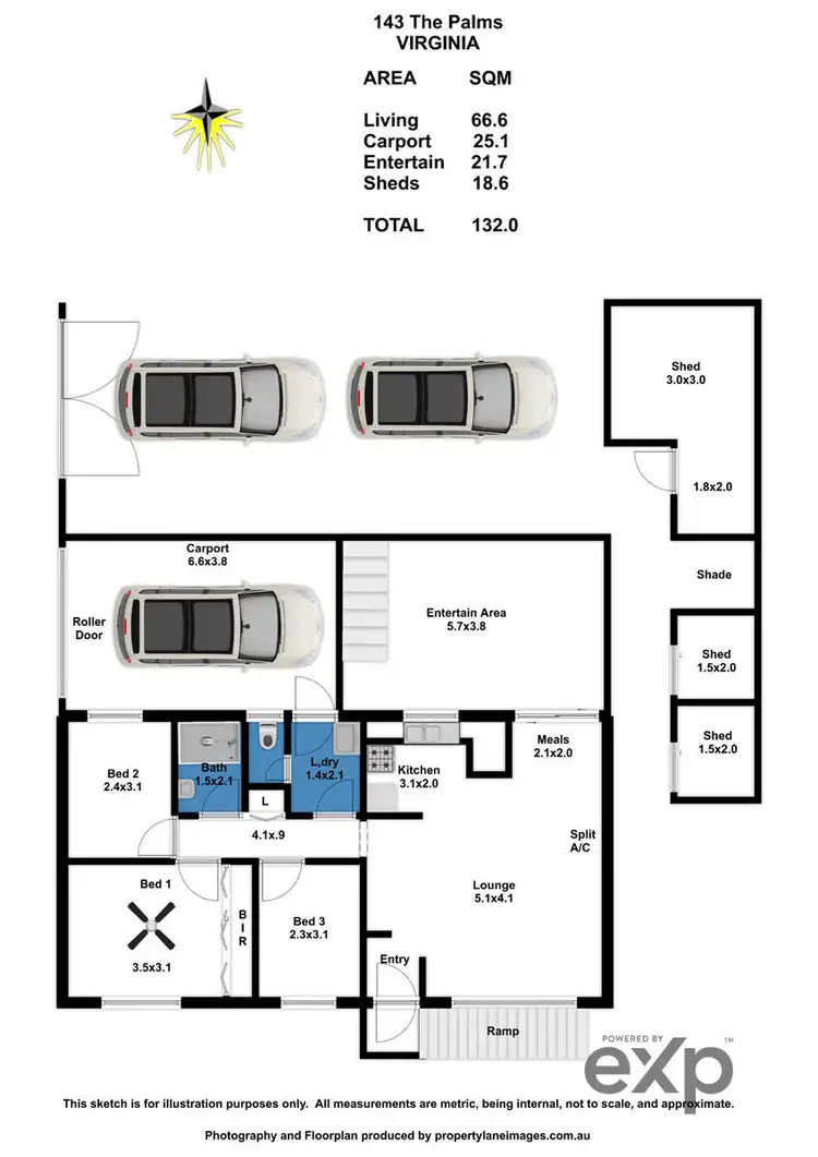 Floorplan of Homely house listing, Site 143 Palm Drive/61 Supple Road, Waterloo Corner SA 5110