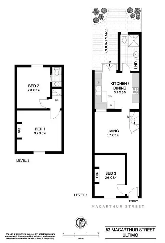 Floorplan of Homely house listing, 83 MacArthur Street, Ultimo NSW 2007