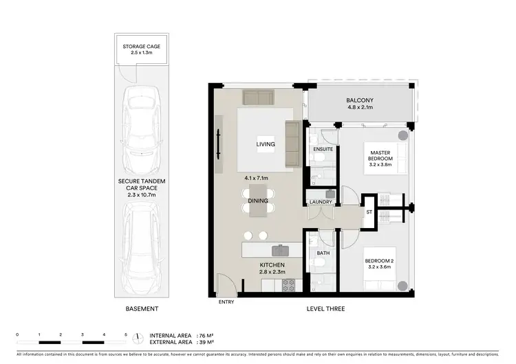 Floorplan of Homely apartment listing, 320/11 Veno Street, Heathcote NSW 2233