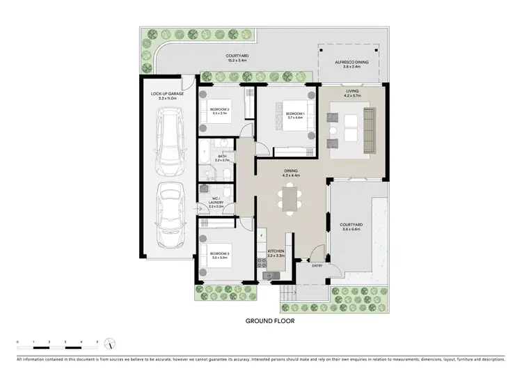 Floorplan of Homely villa listing, 8/32 Oatley Parade, Oatley NSW 2223