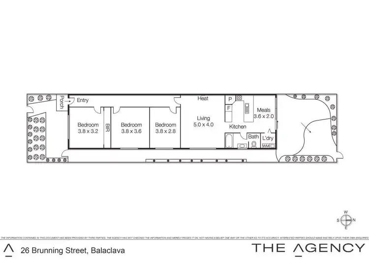 Floorplan of Homely house listing, 26 Brunning Street, Balaclava VIC 3183