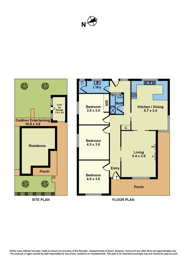 Floorplan of Homely house listing, 20 Kenross Court, Braybrook VIC 3019