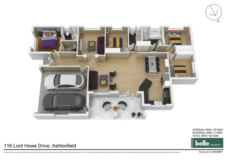 Floorplan of Homely house listing, 116 Lord Howe Drive, Ashtonfield NSW 2323