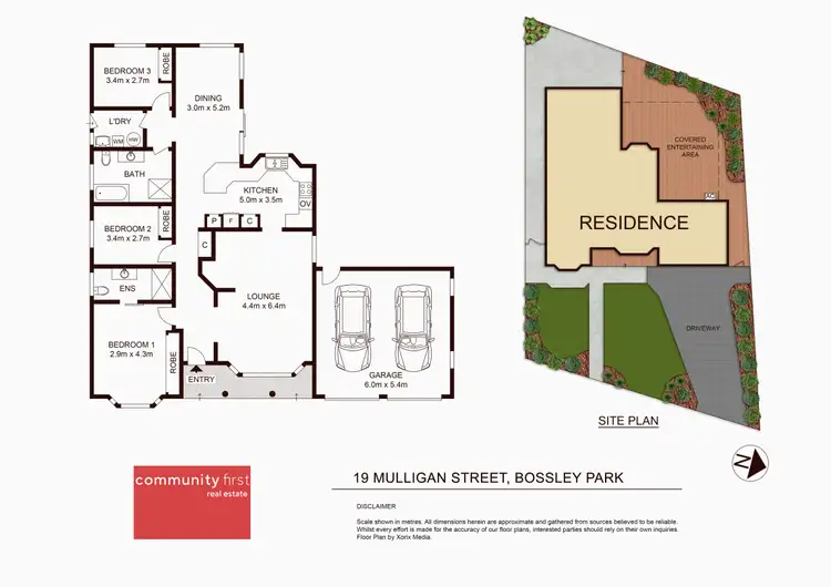 Floorplan of Homely house listing, 19 Mulligan Street, Bossley Park NSW 2176