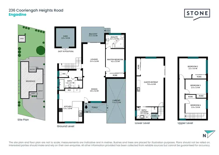 Floorplan of Homely house listing, 236 Cooriengah Heights Road, Engadine NSW 2233