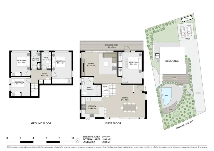 Floorplan of Homely house listing, 4 Cherana Crescent, Forestville NSW 2087