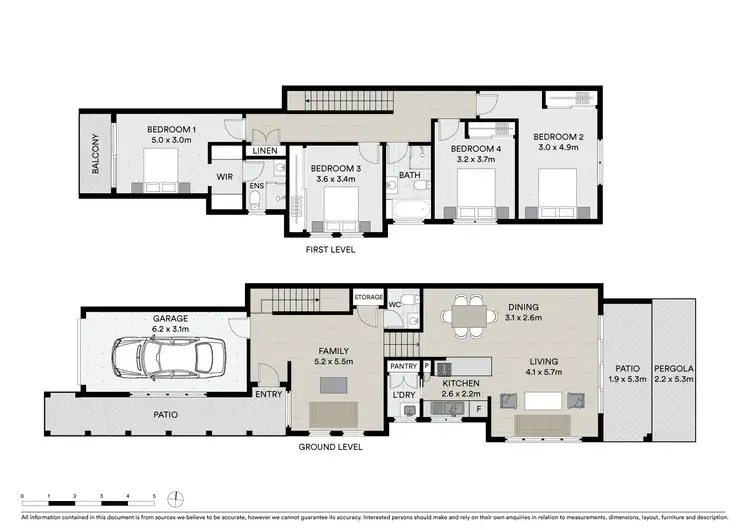 Floorplan of Homely semi-detached listing, 2/35 Mount Street, Constitution Hill NSW 2145