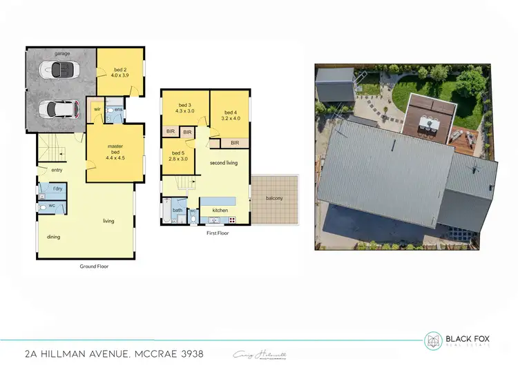 Floorplan of Homely house listing, 2A Hillman Avenue, Mccrae VIC 3938