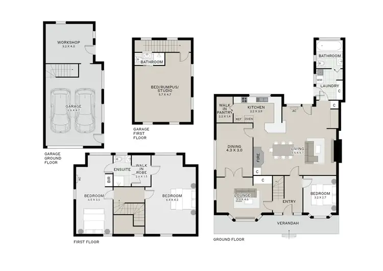 Floorplan of Homely house listing, 299 Brisbane Street, Launceston TAS 7250