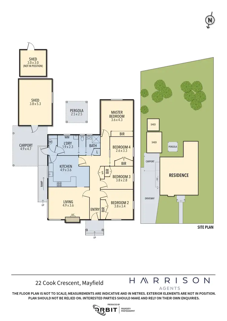 Floorplan of Homely house listing, 22 Cook Crescent, Mayfield TAS 7248