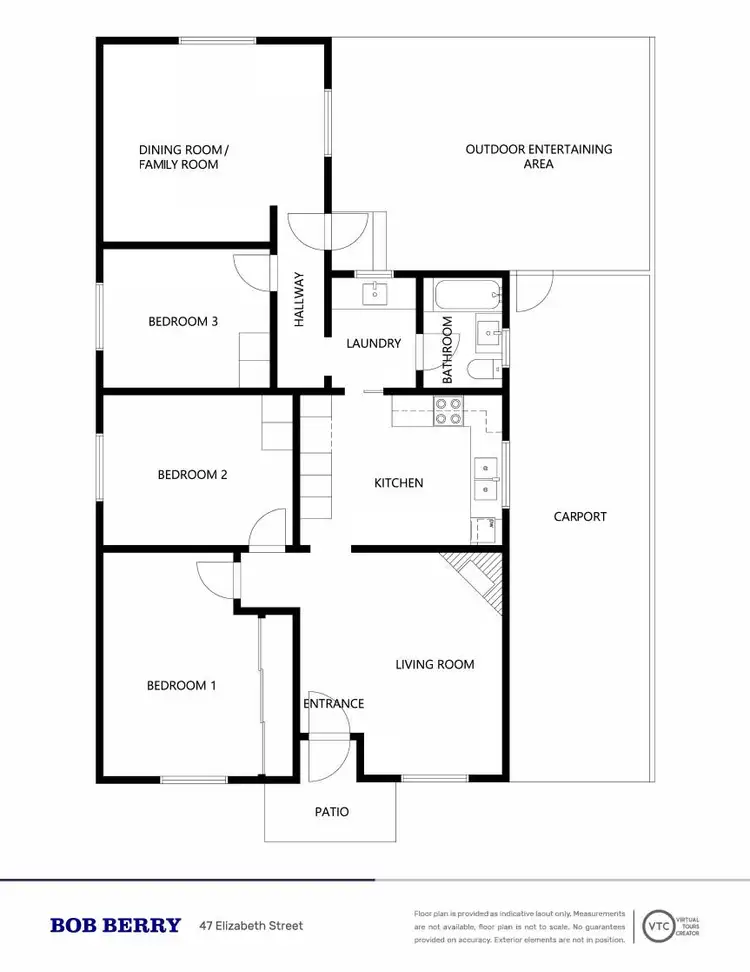 Floorplan of Homely house listing, 47 Elizabeth Street, Dubbo NSW 2830