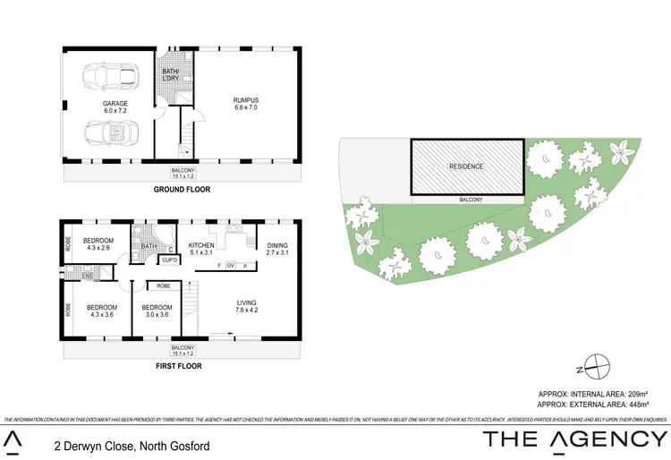 Floorplan of Homely house listing, 2 Derwyn Close, North Gosford NSW 2250