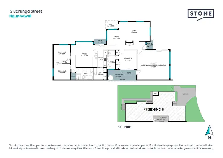 Floorplan of Homely house listing, 12 Barunga Street, Ngunnawal ACT 2913