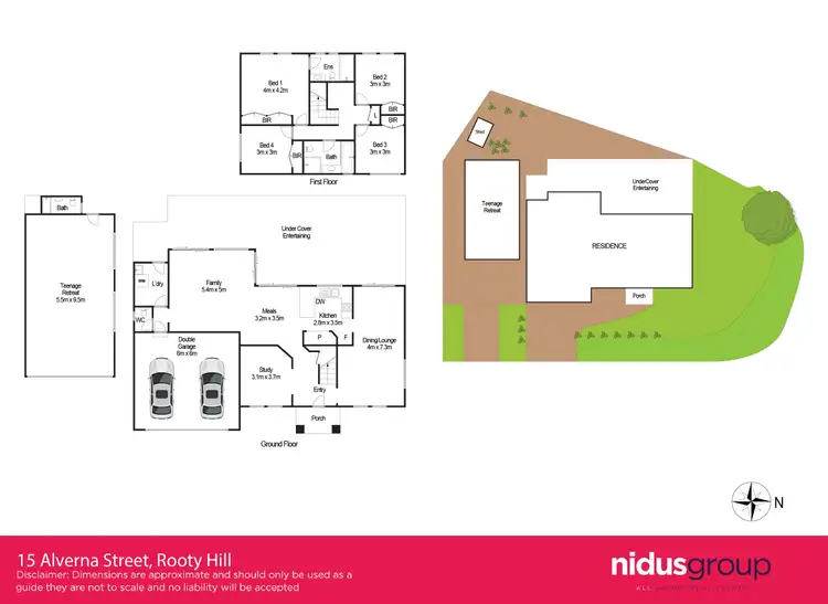 Floorplan of Homely house listing, 15 Alverna Street, Rooty Hill NSW 2766