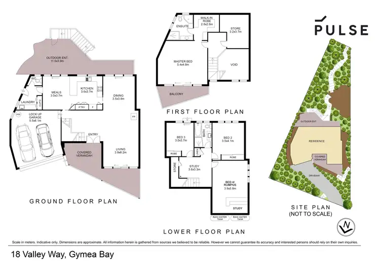 Floorplan of Homely house listing, 18 Valley Way, Gymea Bay NSW 2227