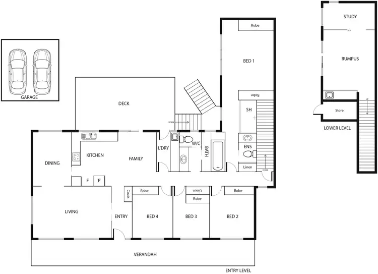 Floorplan of Homely house listing, 196 Newman Morris Circuit, Oxley ACT 2903