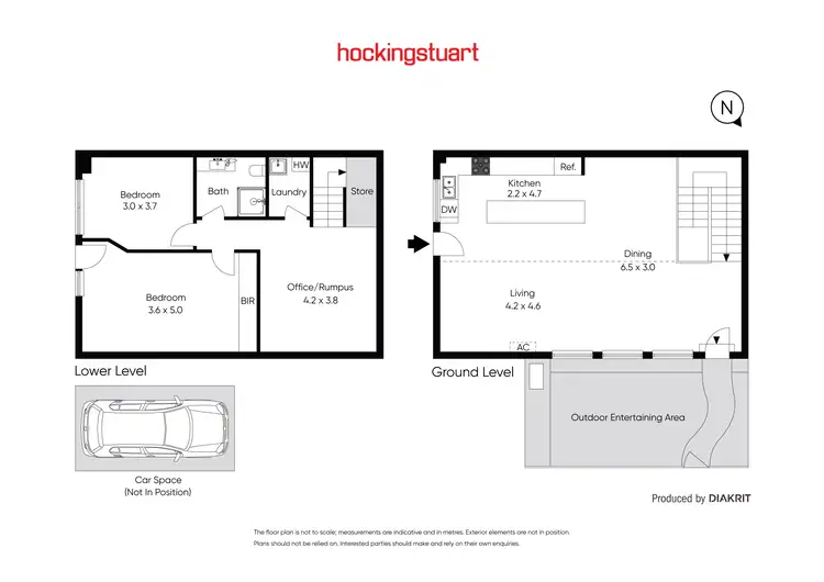 Floorplan of Homely unit listing, 1/432 Moreland Road, Brunswick West VIC 3055