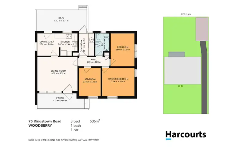Floorplan of Homely house listing, 75 Kingstown Road, Woodberry NSW 2322